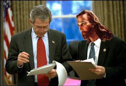 Bush & Jesus