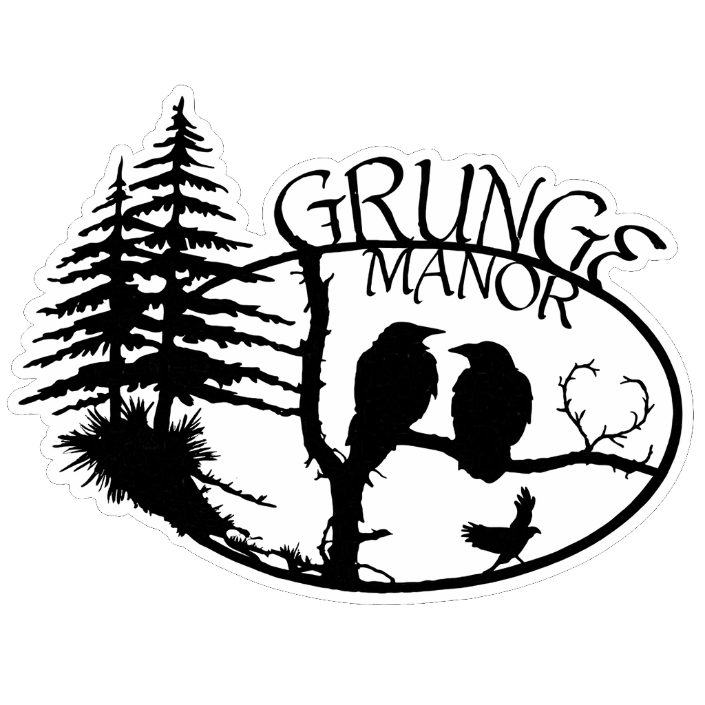 Grunge Manor Logo Overlay